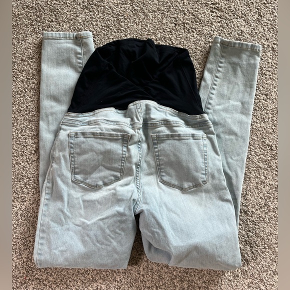 Isabel Marant Target Pregnancy Washed Jeggings - Picture 2 of 4